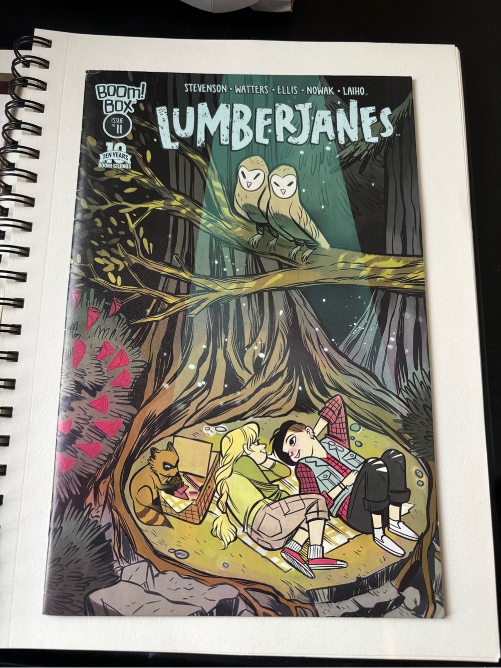 Lumberjanes Comic Book - Green & Multi-Color Cover